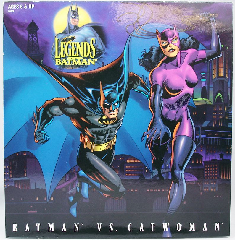 Legends of Batman - Batman & Catwoman 12'' figures - Kenner