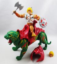 Les Maitres de l\'Univers Origins - Battlefield Warriors : Battle Armor He-Man & Battle Cat (loose)