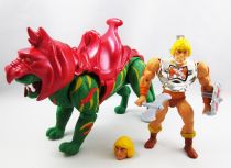 Les Maitres de l\'Univers Origins - Battlefield Warriors : Battle Armor He-Man & Battle Cat (loose)