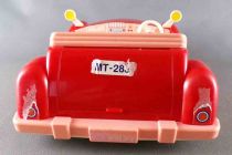 Les Petits Malins - Transport - La Voiture Cabriolet Rouge & Maman et Fils Ecolier Ours - Bandai