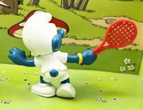 Les Schtroumpfs - Schleich - 20049 Schtroumpf tennisman (coup droit)