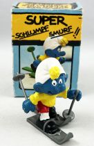 Les Schtroumpfs - Schleich - 40205 Schtroumpf skieur (en boite)