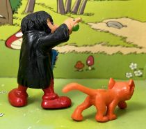 Les Schtroumpfs - Schleich - 40211 Gargamel et Azrael (occasion)