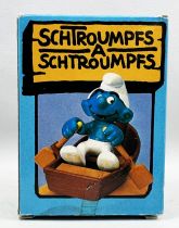 Les Schtroumpfs - Schleich - 40219 Schtroumpf en Barque (en boite)