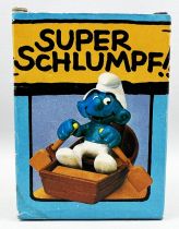 Les Schtroumpfs - Schleich - 40219 Schtroumpf en Barque (en boite)