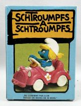 Les Schtroumpfs - Schleich - 40241 Schtroumpfette conduisant une voiture