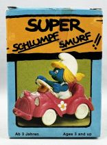 Les Schtroumpfs - Schleich - 40241 Schtroumpfette conduisant une voiture