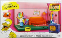 Les Simpsons - Jakks Pacific - Diorama Le Salon & Homer