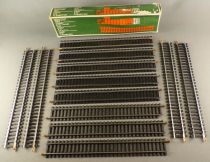 Lima 3020 Ho 12 Steel Straight Track 220 mm with Box