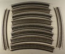 Lima 3030 Ho 10 Curved Steel Tracks R360 36° Very Good Condition