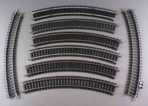 Lima 3030 Ho 8 Curved Steel Tracks R360 36° includes 1 Power Track