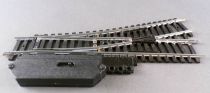 Lima 3051 Ho 1 x Hand Control Left Point Steel Tracks 18° 165 mm VG no Box