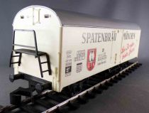 Lima 6704 0 Gauge Spatenbräu Uic Riv Fridge Wagon 2 Axles White Livery