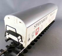 Lima 6704 0 Gauge Spatenbräu Uic Riv Fridge Wagon 2 Axles White Livery