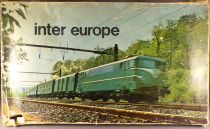 Lima 7008 Ho Sncf Coffret Inter Europe Train Marchandises Loco Elec BB 9210 3 Wagons 12 Rails Transfo