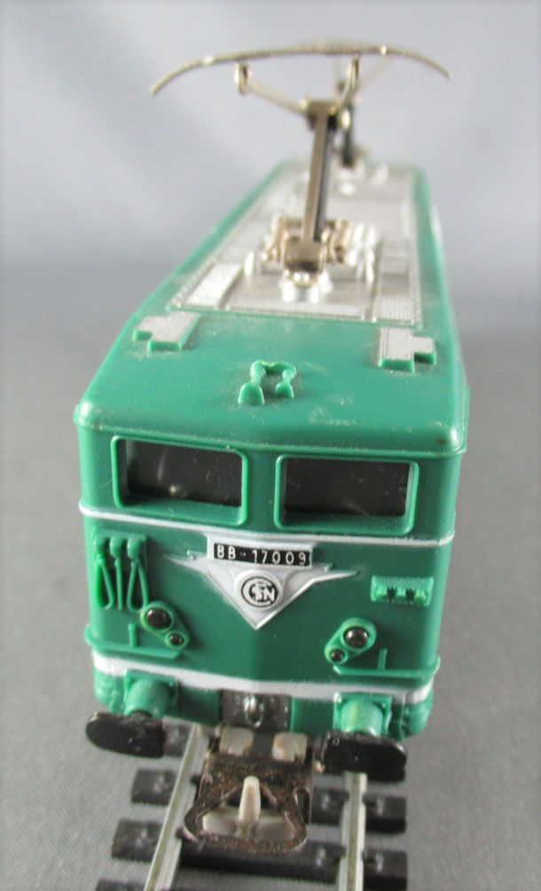 Lima Ho Sncf Electric Locomotive Bb Green Reversed Lightning