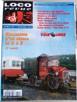 Loco-Revue Classeur Pleine Toile avec 10 N° Année 1997 600 à 609 Très Bon état