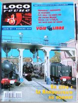 Loco-Revue Classeur Pleine Toile avec 10 N° Année 1997 600 à 609 Très Bon état