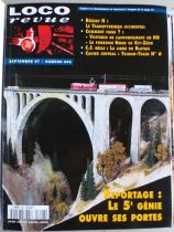 Loco-Revue Classeur Pleine Toile avec 10 N° Année 1997 600 à 609 Très Bon état