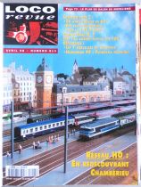 Loco-Revue Classeur Pleine Toile avec 11 N° Année 1998 610 à 620 Très Bon état