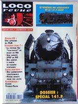 Loco-Revue Classeur Pleine Toile avec 11 N° Année 1998 610 à 620 Très Bon état