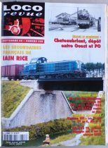 Loco-Revue Classeur Pleine Toile avec 11 N° Année 1999 621 à 631 Très Bon état