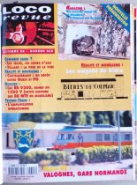 Loco-Revue Classeur Pleine Toile avec 11 N° Année 1999 621 à 631 Très Bon état