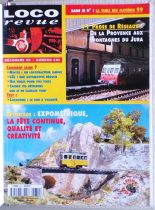 Loco-Revue Classeur Pleine Toile avec 11 N° Année 1999 621 à 631 Très Bon état