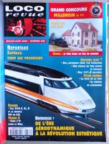 Loco-Revue Classeur Pleine Toile avec 11 N° Année 2000 632 à 642 Très Bon état