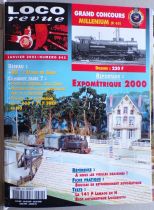 Loco-Revue Classeur Pleine Toile avec 11 N° Année 2001 643 à 653 Très Bon état