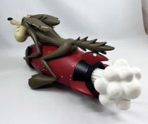 Looney Tunes - 18inch Resin Statue Warner Bros. 2000 - Wile E. Coyote on ACME Rocket