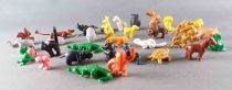 Lot of 32 Animals Soft Plastic from 60\'s/70\'S