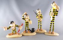 Lucky Luke - Atlas / Leblon resin figure - The Dalton as Prisoners