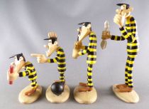 Lucky Luke - Atlas / Leblon resin figure - The Dalton as Prisoners