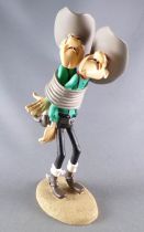 Lucky Luke - Figurine résine Atlas / Leblon - Averell & Joe Dalton Ligotés