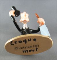 Lucky Luke - Figurine résine Atlas / Leblon - Le Croque-Mort