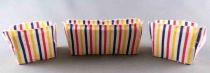 Lundby of Sweden - Fabric Sofa & 2 Armchairs Striped Fabrics Dolls House Furniture