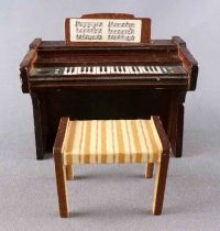 Lundby of Sweden Réf 5498 - Orgue de Salon & Tabouret Maison de Poupées