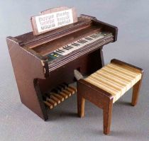 Lundby of Sweden Réf 5498 - Orgue de Salon & Tabouret Maison de Poupées