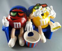 M&M\'s candu dispenser - Red and Yellow at the theaters