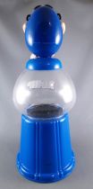 M&M\'s Candy Dispenser - Blue Saxophonist on Blue Counter Top Dispenser