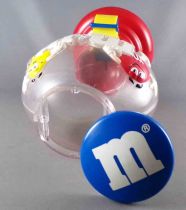 M&M\'s Candy Dispenser - Red & Yellow Counter Top Dispenser