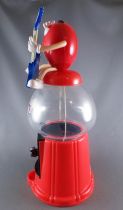 M&M\'s Candy Dispenser - Red with Electric Guitar on Red Counter Top Dispenser