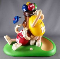 M&M\'s candy dispenser - Yellow & Red  Mulligan-Ville Golf Playing