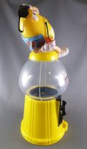 M&M\'s Candy Dispenser - Yellow Sipping Coktail  on Yellow Counter Top Dispenser