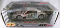 Maisto 38848 Mercedes Benz CLK GTR #12 Warsteiner Silver 1/18 Diecast Metal Neuve Boite