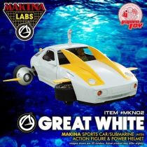 MAKINA (M.A.S.K.) - Great White & Portia White (Shark & Gloria Baker) - Ramen Toy