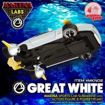 MAKINA (M.A.S.K.) - Great White & Portia White (Shark & Gloria Baker) - Ramen Toy