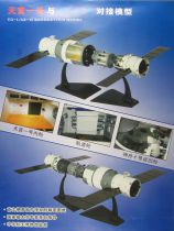 Maquette Plastique - Station Spaciale Chinoise TG-1 & Spacecraft SZ-10 1/45 Neuve Boite