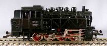 Märklin 3032 Ho Db Steam Locomotive Type 0-8-0 BR 81 004 Black 3-Rail Lightning Boxed